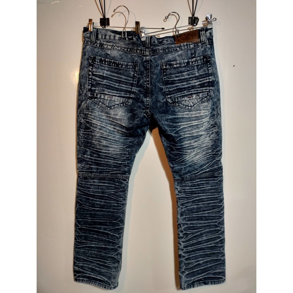 Blue Cult denim jeans distressed look men size 40 - Picture 5 of 10
